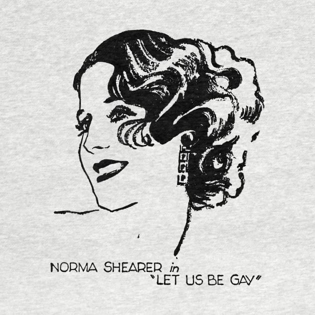 Norma Shearer in "Let Us Be Gay" from 1930 by vokoban